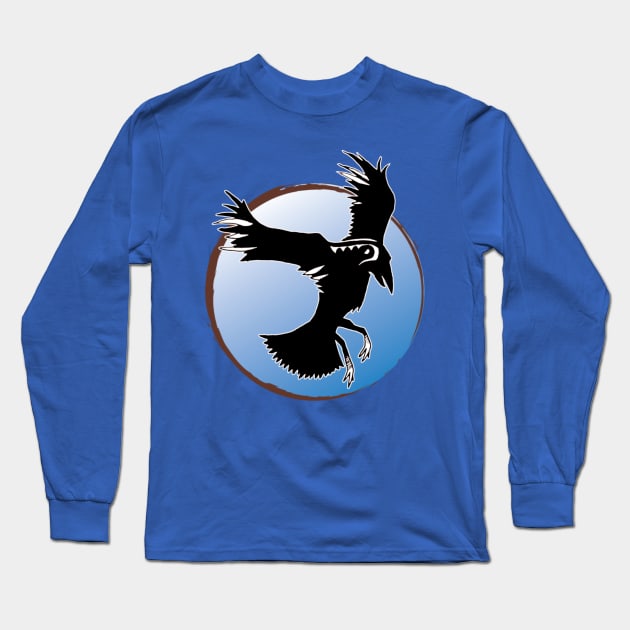 Raven Long Sleeve T-Shirt by LostColoniesLarp